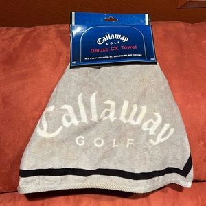 Callaway Golf Towel Deluxe CX Towel with hook